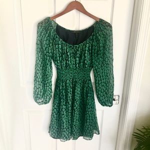 BCBG MAXAZRIA long sleeves dress